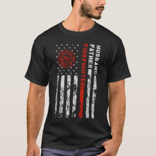 Feuerwehrmann Ehemann Vater Feuermann Vater Tod Ta T-Shirt