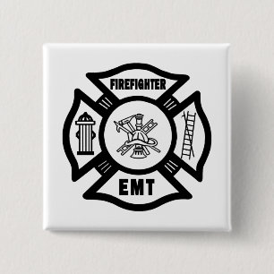 Feuerwehrmann EMT Button