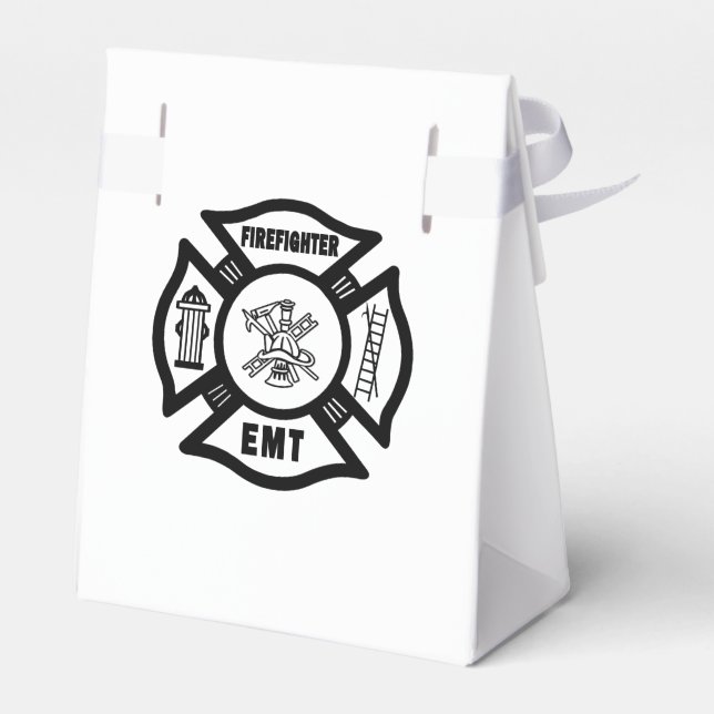 Feuerwehrmann EMT Geschenkschachtel (Rückseite)