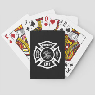 Feuerwehrmann EMT Spielkarten