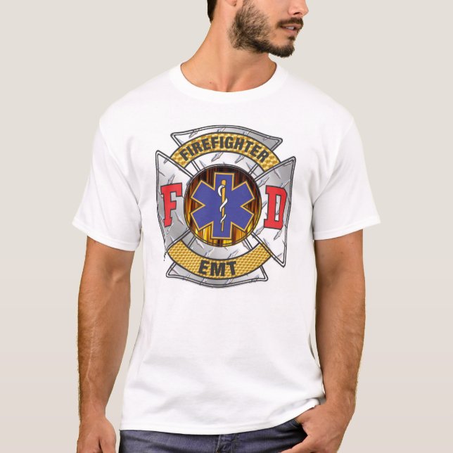 Feuerwehrmann EMT T-Shirt (Vorderseite)