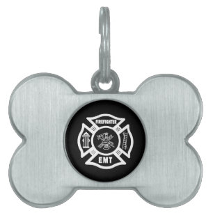 Feuerwehrmann EMT Tiermarke