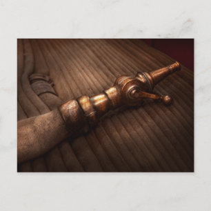 Feuerwehrmann - Es ist höflich, darauf hinzuweisen Postkarte