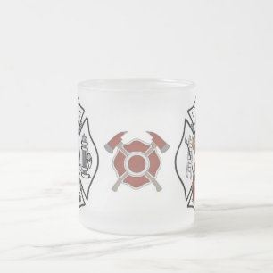 Feuerwehrmann-Feuer-Abteilungs-Bär Mattglastasse