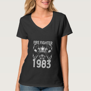 Feuerwehrmann Feuerwehrfrau Feuerwehrfrau Feuer 19 T-Shirt