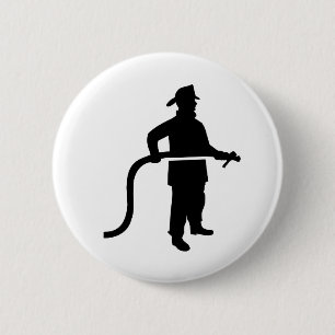 Feuerwehrmann-Feuerwehrmann Button