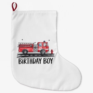 Feuerwehrmann Feuerwehrmann Der Geburtstag der Fam Großer Weihnachtsstrumpf