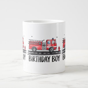 Feuerwehrmann Feuerwehrmann Der Geburtstag der Fam Jumbo-Tasse