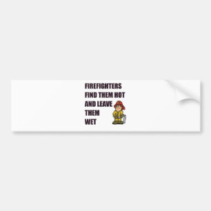 FEUERWEHRMANN FINDEN SIE HEISS AUTOAUFKLEBER