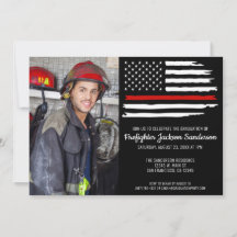 Feuerwehrmann Foto Feuerwehr Abschluss