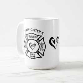 Feuerwehrmann-Freundin Kaffeetasse
