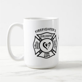 Feuerwehrmann-Freundin Kaffeetasse