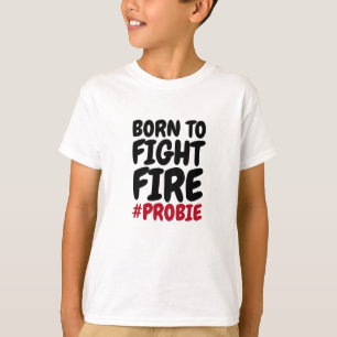 Feuerwehrmann Geboren zum T - Shirt Feuer