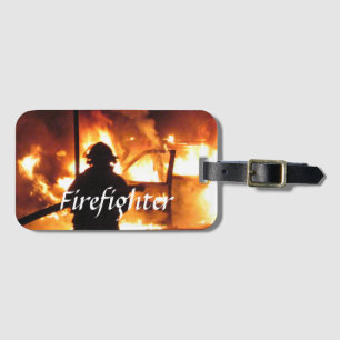 Feuerwehrmann gepäckanhänger