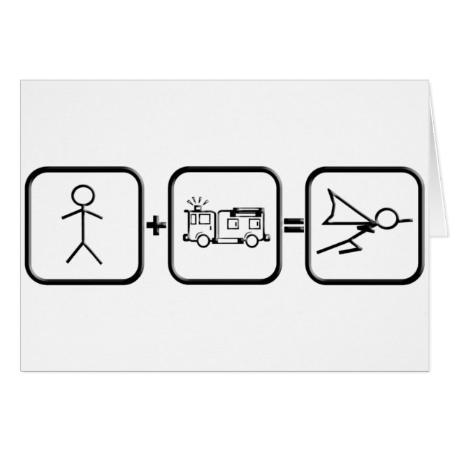 Feuerwehrmann-Held (Vorderseite (Horizontal))