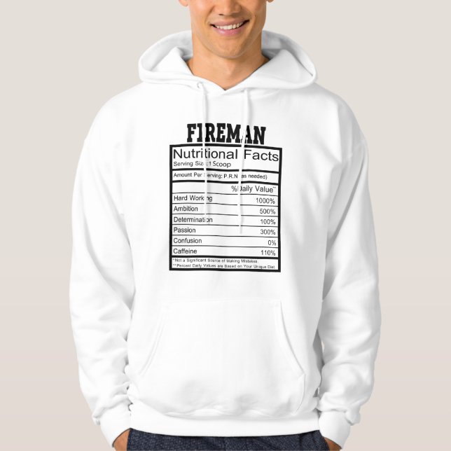 Feuerwehrmann Hoodie (Vorderseite)