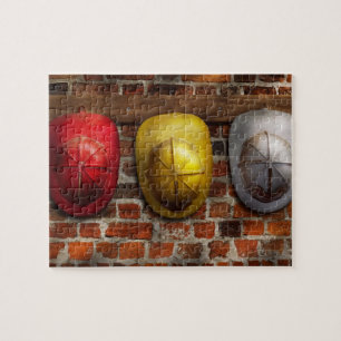 Feuerwehrmann - Hüte - wählen Sie einen Hut, jed Puzzle