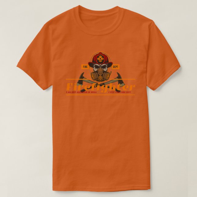 Feuerwehrmann II T-Shirt (Design vorne)