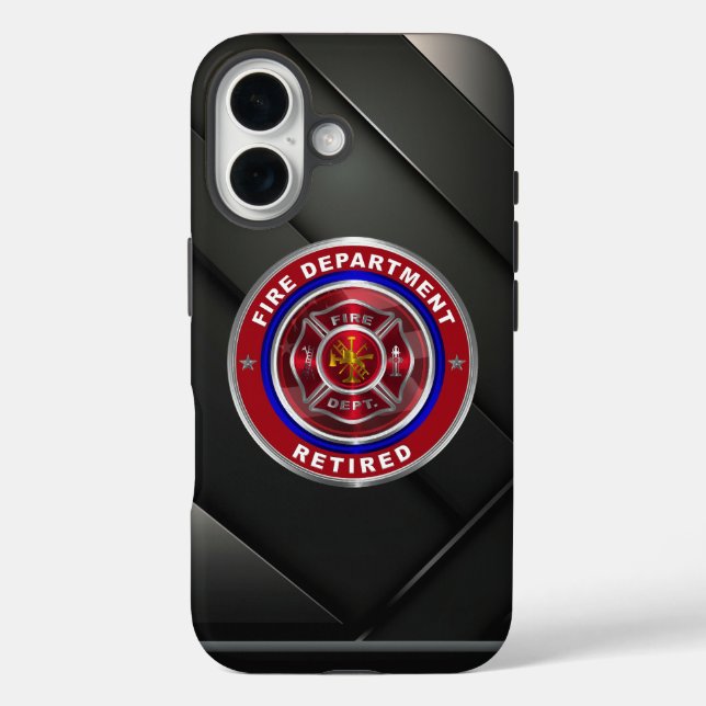 FEUERWEHRMANN IM RUHESTAND Case-Mate iPhone HÜLLE (Rückseite)