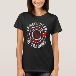 Feuerwehrmann im Training Feuerwehrmann T-Shirt
