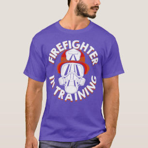 Feuerwehrmann in der Ausbildung künftiges Brandges T-Shirt