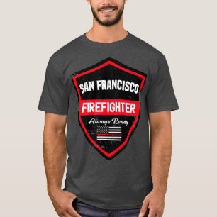 Feuerwehrmann in San Francisco T-Shirt
