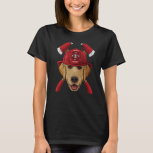 Feuerwehrmann Labrador Retriever Feuerwehr Jungen T-Shirt