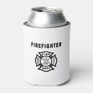 Feuerwehrmann-Logo Dosenkühler