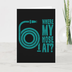 Feuerwehrmann Lustige Feuerwehrkleidung Feuerwehrm Karte