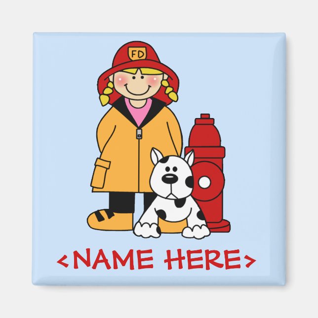 Feuerwehrmann Magnet (Vorne)