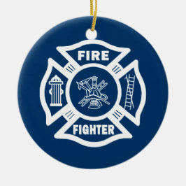 Feuerwehrmann maltesisch keramikornament