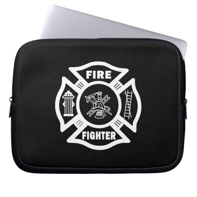 Feuerwehrmann maltesisch laptopschutzhülle (Vorderseite)