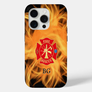 Feuerwehrmann Maltesischer Feuerwehrrutsche iPhone 15 Pro Hülle