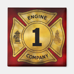 Feuerwehrmann - Maschinenunternehmen 1 Magnet