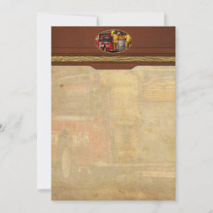 Feuerwehrmann - Metuchen Feuerwehr Mitteilungskarte