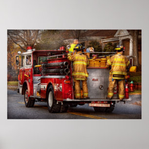 Feuerwehrmann - Metuchen Feuerwehr Poster