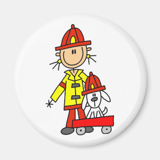 Feuerwehrmann mit Dalmatinentrickfilmen und Gesche Magnet