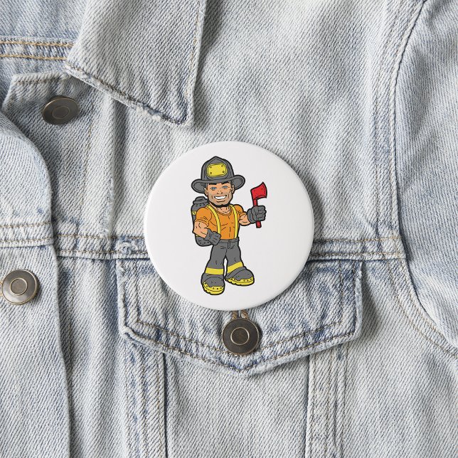 Feuerwehrmann mit x button (Von Creator hochgeladen)
