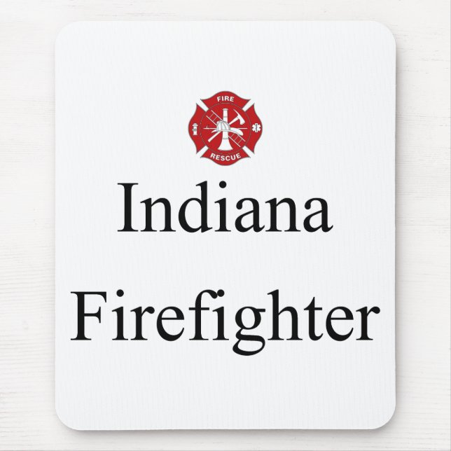 Feuerwehrmann Mousepad (Vorne)