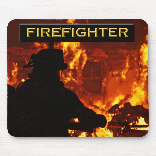 Feuerwehrmann Mousepad (Vorne)