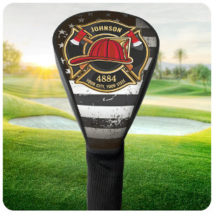 Feuerwehrmann NAME Feuerwehrmann Feuerwehr USA-Fla Golf Headcover