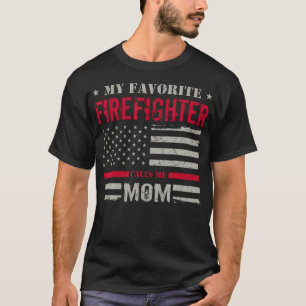 Feuerwehrmann nennt mich Mama Feuerwehr Feuerwehrm T-Shirt