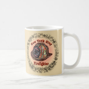 Feuerwehrmann New York City Tasse 