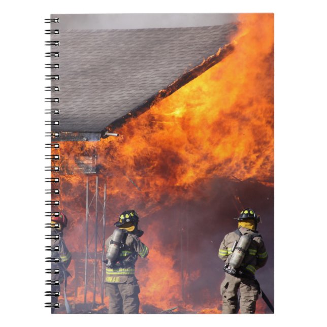 Feuerwehrmann Notizblock (Vorderseite)