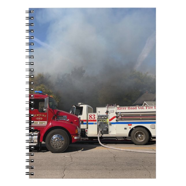 Feuerwehrmann Notizblock (Vorderseite)