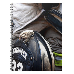 Feuerwehrmann Notizblock