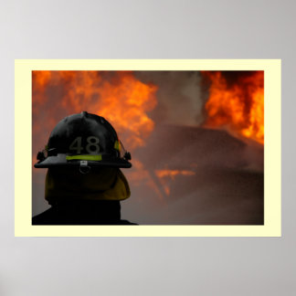 Feuerwehrmann Poster