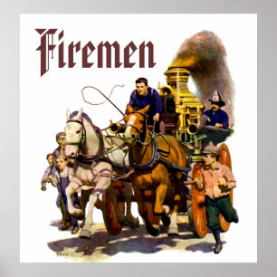 Feuerwehrmann Poster