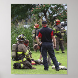 Feuerwehrmann Poster