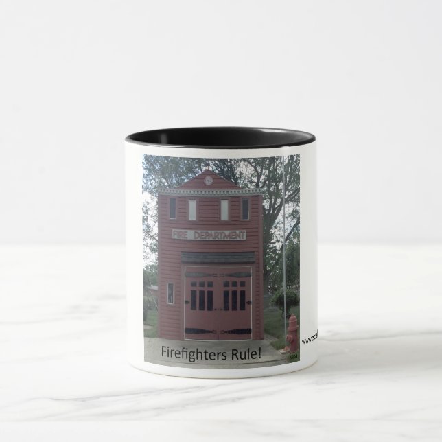 Feuerwehrmann-Regel! Tasse (Zentrum)